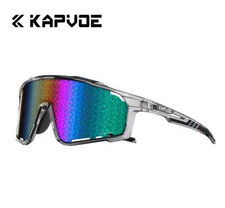 KAPVOE 스포츠 선글라스 러닝 안경 UV400
