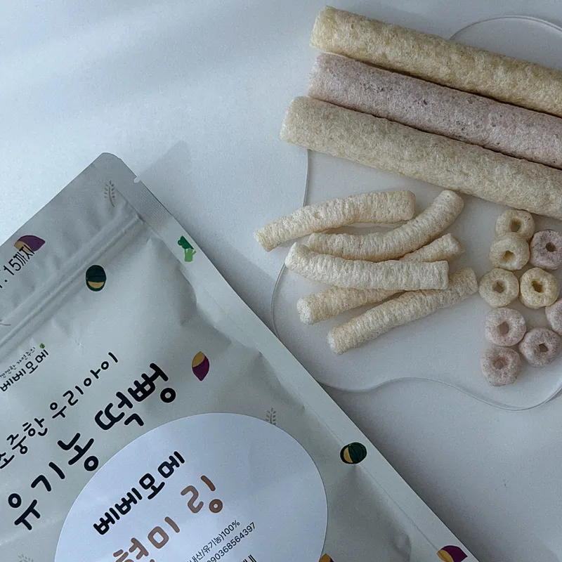 유기농 아기 떡뻥 30g 10봉 세트