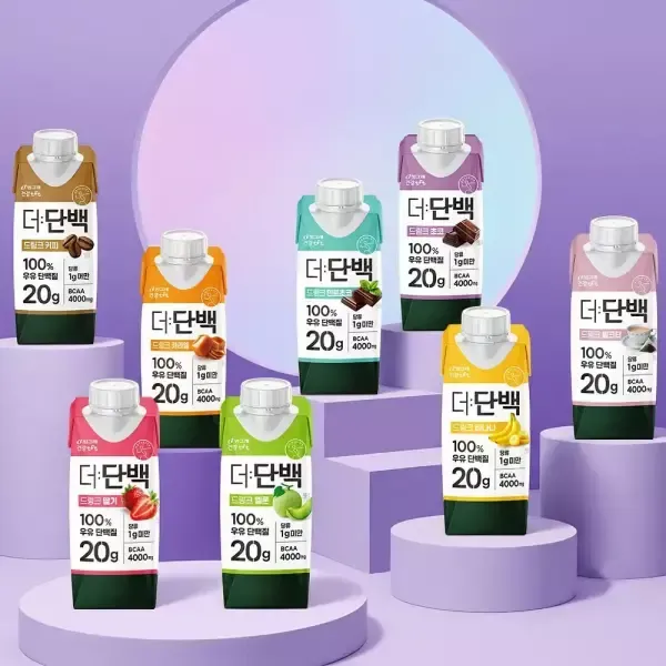 빙그레 더단백 드링크 18팩 2박스 골라담기