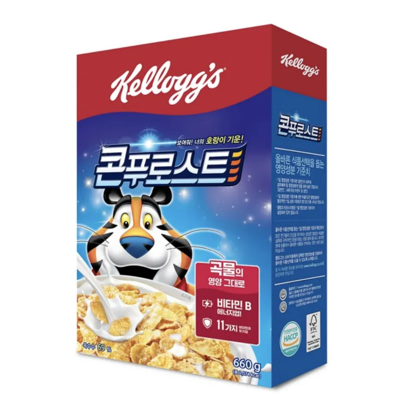 콘푸로스트 시리얼, 660g, 1개