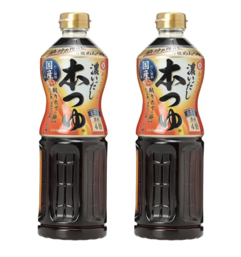 기꼬만 진한 국물 혼쯔유 간장, 1L, 2개