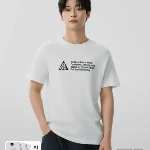 ACG 드라이 핏 트레일 러닝 티셔츠 M - 서밋 화이트