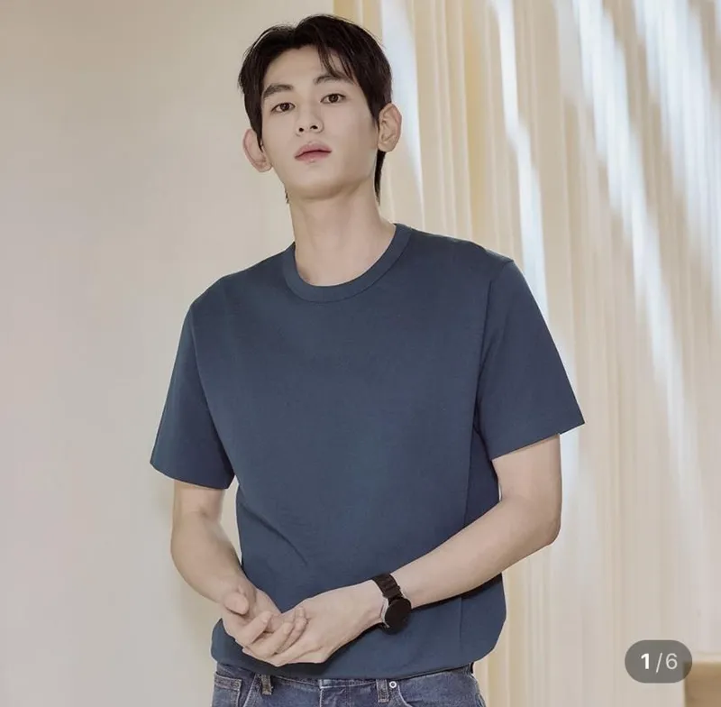 탑텐 코튼 크루넥 티셔츠 무배 외