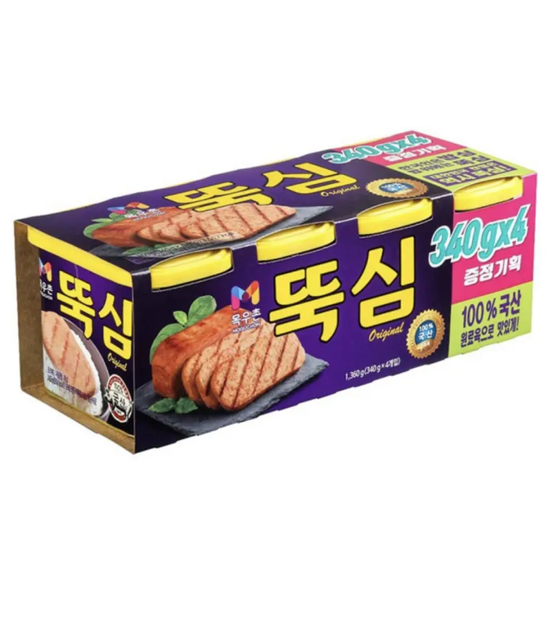 목우촌 뚝심, 340g, 4개