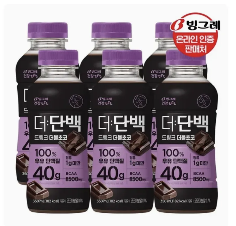 고함량 더단백 드링크 더블초코 350ml 20개