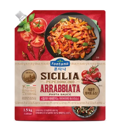 폰타나 시칠리아 페페론치노 아라비아따 파스타 토마토소스 1kg 와우