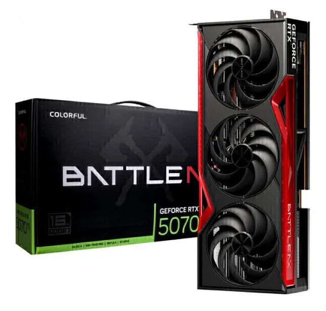COLORFUL 지포스 RTX 5070 Ti BATTLE AX D7 16GB