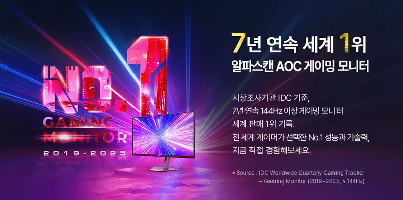 알파스캔 AOC AG326UZD 24% 할인 + 네이버페이 / Q27G4Z 15…